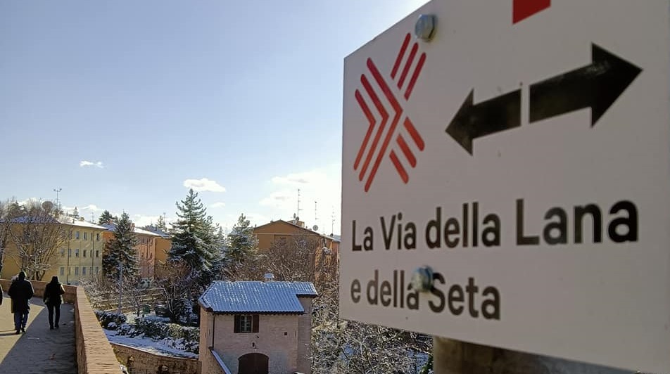 la via della lana e della seta